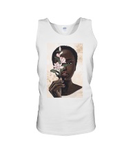 Beautiful Black Woman Poster Unisex Tank tile