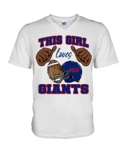 Giants V-Neck T-Shirt tile