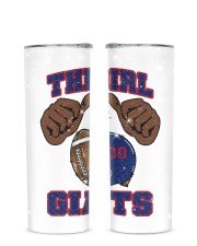 Giants Glitter Tumbler tile