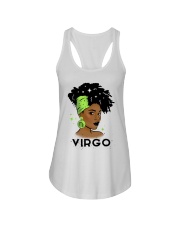 Black girl Zodiac Sign Virgo Ladies Flowy Tank tile