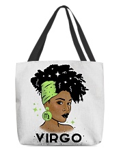 Black girl Zodiac Sign Virgo All-Over Tote tile