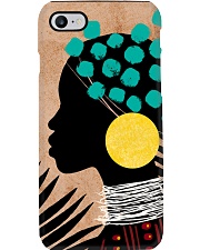 Afro girl 2 Phone Case tile