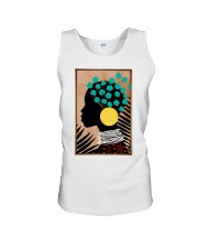 Afro girl 2 Unisex Tank tile
