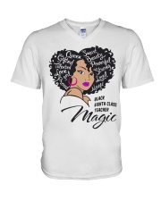 Eighth class V-Neck T-Shirt tile