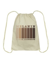 School Counselor Drawstring Bag tile