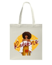 Redskins girl Tote Bag tile