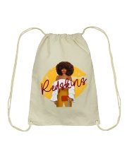 Redskins girl Drawstring Bag tile