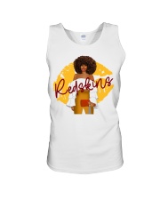 Redskins girl Unisex Tank tile