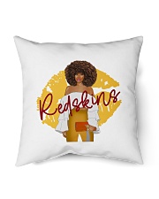 Redskins girl Indoor Pillow tile