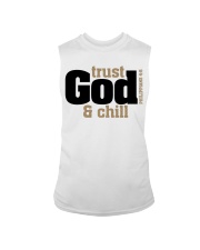 TRUST GOD AND CHILL Sleeveless Tee tile