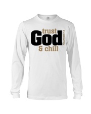 TRUST GOD AND CHILL Long Sleeve Tee tile
