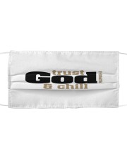 TRUST GOD AND CHILL Mask tile