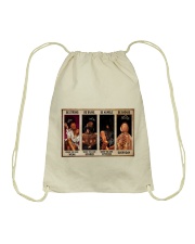 Be strong - Be badass Drawstring Bag tile