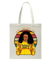 Unapologetically Dope Tote Bag tile