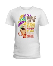 Taurus Black Queen Ladies T-Shirt tile