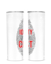 MY IDENTITY IS IN CHRIST Glitter Tumbler tile