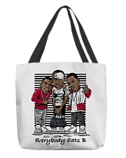 Everybody Eats B All-Over Tote tile