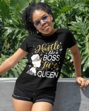 Hustle like a Boss Life like a Queen Classic T-Shirt apparel-classic-tshirt-lifestyle-front-232