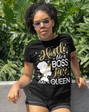 Hustle like a Boss Life like a Queen Classic T-Shirt apparel-classic-tshirt-lifestyle-front-233