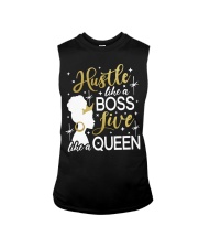 Hustle like a Boss Life like a Queen Sleeveless Tee tile