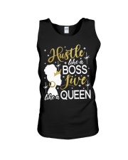 Hustle like a Boss Life like a Queen Unisex Tank tile