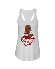 Hoosiers Bald Head Ladies Flowy Tank tile