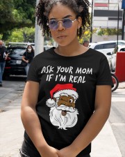 Ask your mom if I'm real black santa Classic T-Shirt apparel-classic-tshirt-lifestyle-front-236