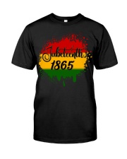 Juneteenth 1865 Classic T-Shirt front