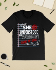 She understood the assignment Graduation design Classic T-Shirt lifestyle-mens-crewneck-front-19