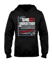 She understood the assignment Graduation design Hooded Sweatshirt tile