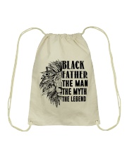 Black Father 1 Drawstring Bag tile