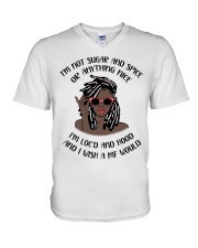 Locd and Hood V-Neck T-Shirt tile