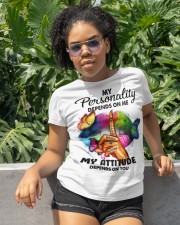 My Attitude Depends On You Classic T-Shirt apparel-classic-tshirt-lifestyle-front-233