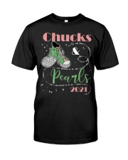 Melanin Queen Gift 18 Classic T-Shirt front