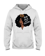 Pretty Black and Educated Hooded Sweatshirt tile