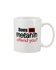 Does my melanin offend you Mug tile