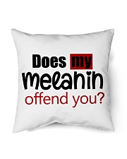 Does my melanin offend you Indoor Pillow tile