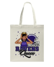 Ravens Queen Tote Bag tile