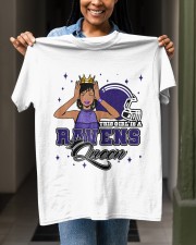 Ravens Queen Classic T-Shirt apparel-classic-tshirt-lifestyle-front-129