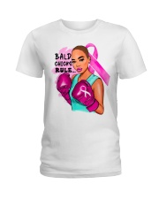 Bald Chicks Rule Ladies T-Shirt tile
