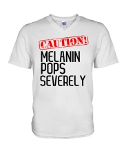 MELANIN POPS V-Neck T-Shirt tile
