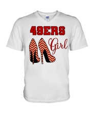 49ers V-Neck T-Shirt tile