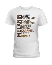 Melanin - Latte Ladies T-Shirt tile