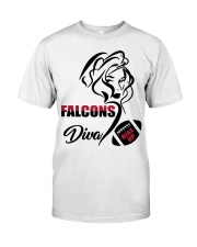 Falcons Diva Classic T-Shirt front
