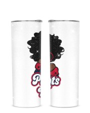 Patriots Glitter Tumbler tile