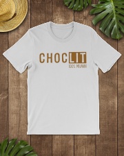ChocLIT Melanin - Honey Classic T-Shirt lifestyle-mens-crewneck-front-18