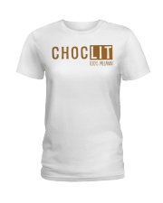 ChocLIT Melanin - Honey Ladies T-Shirt tile