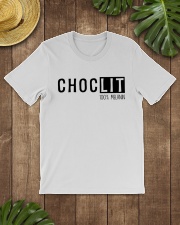 ChocLIT Melanin - Ebony Classic T-Shirt lifestyle-mens-crewneck-front-18