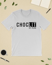 ChocLIT Melanin - Ebony Classic T-Shirt lifestyle-mens-crewneck-front-19