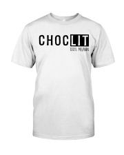 ChocLIT Melanin - Ebony Premium Fit Mens Tee tile
